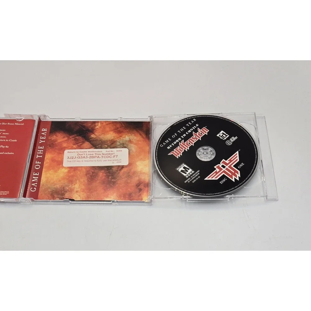 Return to Castle Wolfenstein: Game of the Year (PC, 2002) COMPLETE